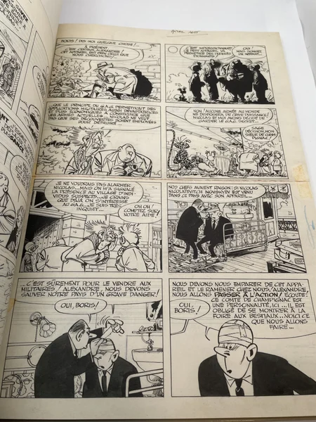 Spirou et Fantasio - Le Prisonnier du Bouddha (Version Originale) - Franquin / Jidéhem / Greg - Marsu Productions - BD franco-belge - Très bon état