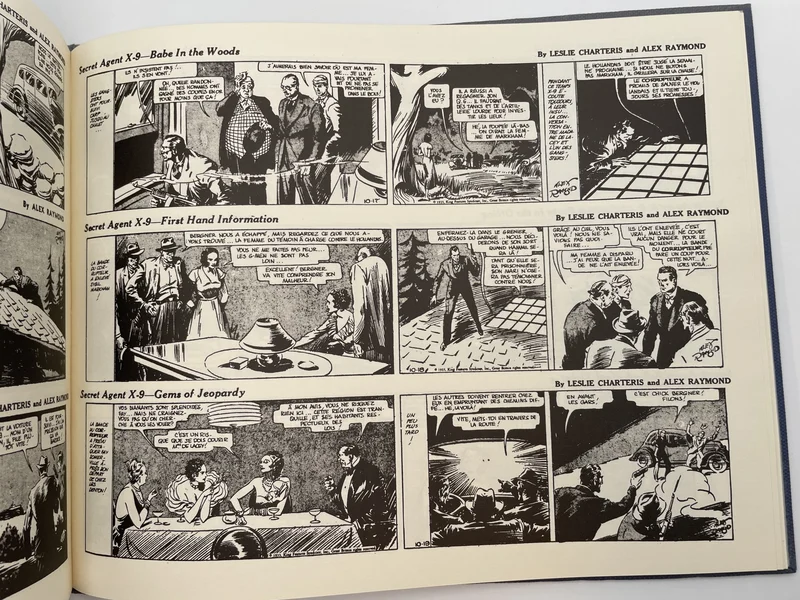 Agent Secret X-9 - Intégrale Vol. 2 (1935/1936) - Dashiell Hammett / Alex Raymond - Futuropolis - BD franco-belge - Bon état