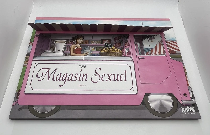 Magasin sexuel - TL - T1 - Turf - Khani - BD franco-belge - Très bon état