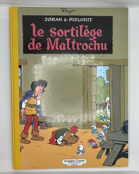 Johan et Pirlouit - TT - T 13 - Le sortilège de Maltrochu - Peyo - Golden Creek Studio - BD franco-belge - Très bon état