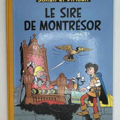 Johan et Pirlouit - TT - T8 - Le Sire de Montrésor - Peyo - Golden Creek - BD franco-belge - Très bon état