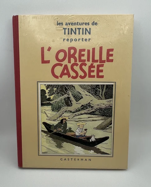 Tintin (Fac-similé N&B) - T 6 - L'oreille cassée - Hergé - Casterman - BD franco-belge - Neuf