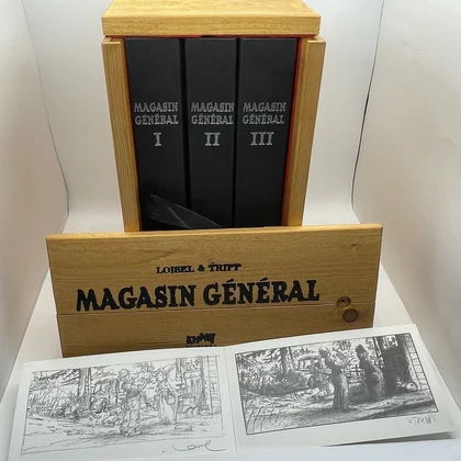 Magasin Général - Intégrale TL (T 1 à T 9) - Régis Loisel / Jean-Louis Tripp - Casterman - BD franco-belge - Très bon état