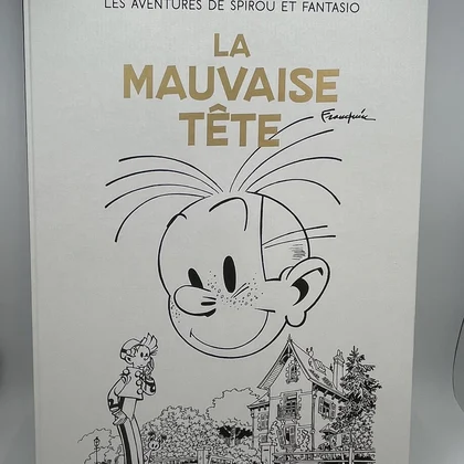 Spirou et Fantasio - Version Originale - La Mauvaise Tête - Franquin / Jidéhem - Dupuis - BD franco-belge - Très bon état