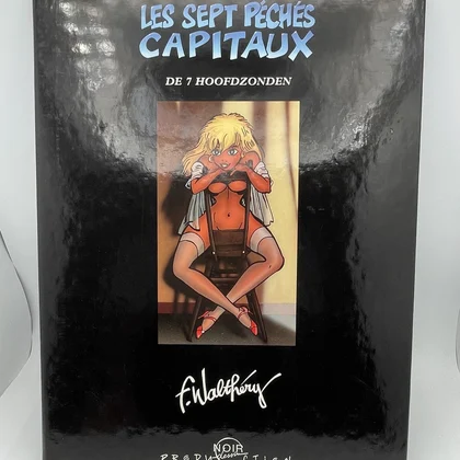 Les Sept Péchés Capitaux - François Walthéry - Noir Dessin Production - BD franco-belge - Très bon état