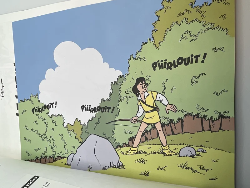 Johan et Pirlouit - TL - T 3 - Le lutin du bois aux roches - Peyo - Golden Creek Studio - BD franco-belge - Très bon état