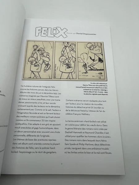 Félix - Intégrale - T 8- EO - Maurice Tillieux - Éditions de l'Élan - BD franco-belge - Très bon état