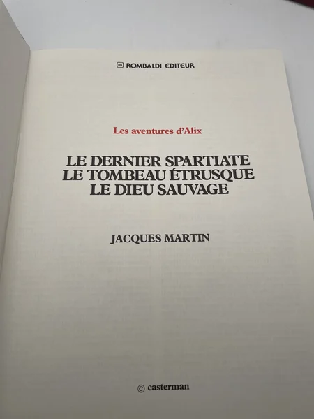 Alix - Jacques Martin - intégrale Rombaldi + médaille - BD franco-belge - Très bon état