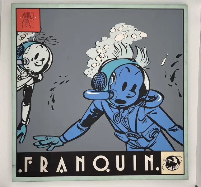 Spirou et Fantasio - Le repaire de la murène (Coffret) - André Franquin - Archives Internationales - BD franco-belge - Bon état