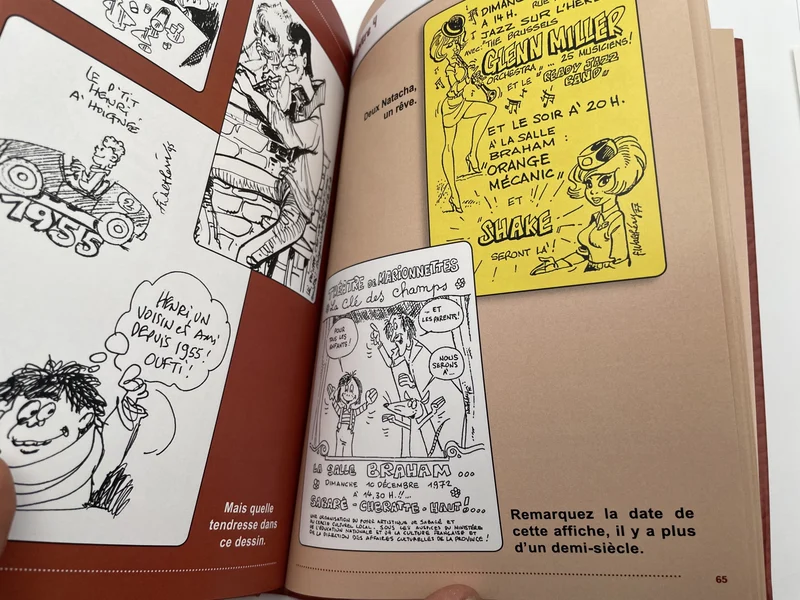 Café Braham - 3 recueils (Natacha vous invite au Café Braham 1 et 2, Le Café des amis) - François Walthéry - Adalem - BD franco-belge - Neuf