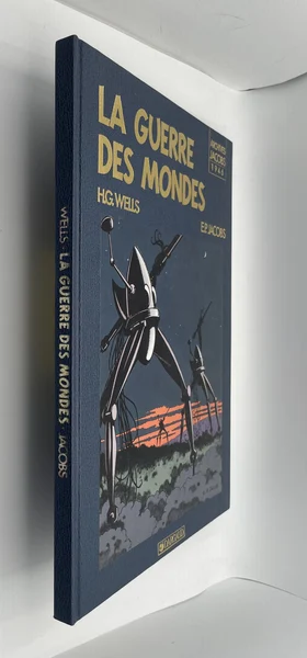 Archives Edgar P. Jacobs - TT - La Guerre des mondes - H.G. Wells / Edgar P. Jacobs - Éditions Blake et Mortimer - BD franco-belge - Très bon état