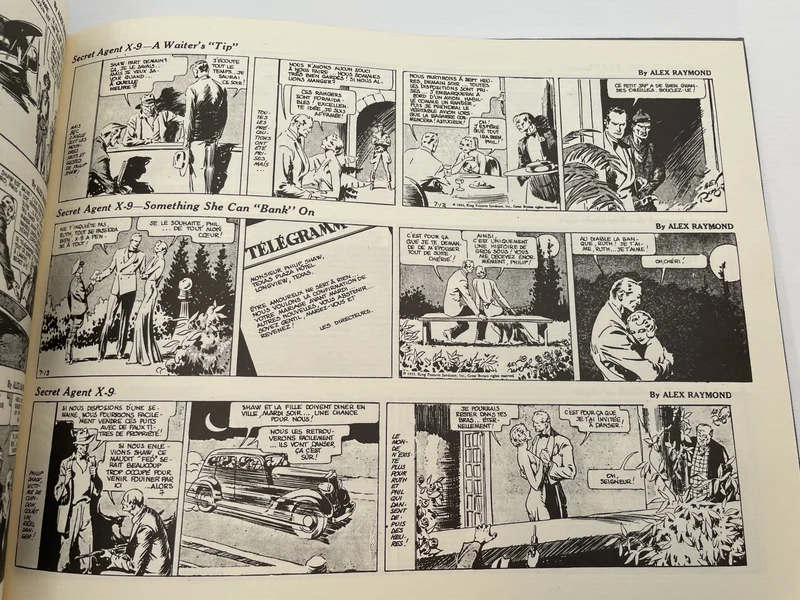 Agent Secret X-9 - Intégrale Vol. 2 (1935/1936) - Dashiell Hammett / Alex Raymond - Futuropolis - BD franco-belge - Bon état