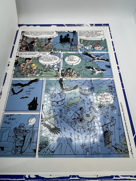 Johan et Pirlouit - TT - T 13 - Le sortilège de Maltrochu - Peyo - Golden Creek Studio - BD franco-belge - Très bon état