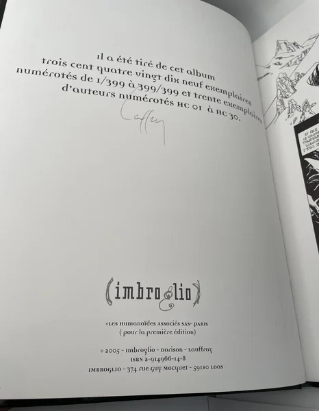 Prophet - TT - T 2 - Infernum in Terra - Mathieu Lauffray - Folle Image - BD franco-belge - Très bon état