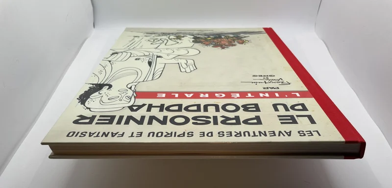 Spirou et Fantasio - Le Prisonnier du Bouddha (Version Originale) - Franquin / Jidéhem / Greg - Marsu Productions - BD franco-belge - Très bon état