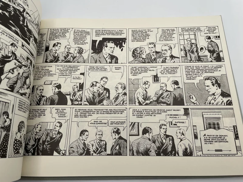 Agent Secret X-9 - Intégrale Vol. 3 (1936/1937) - Charles Flanders - Futuropolis - BD franco-belge - Très bon état