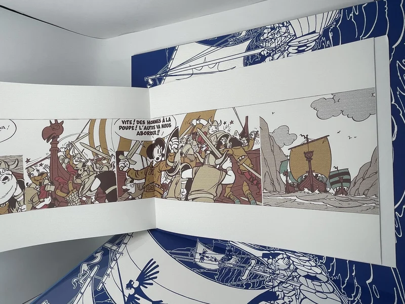 Johan et Pirlouit - TT - T 5 - Le serment des vikings - Peyo - Golden Creek Studio - BD franco-belge - Très bon état