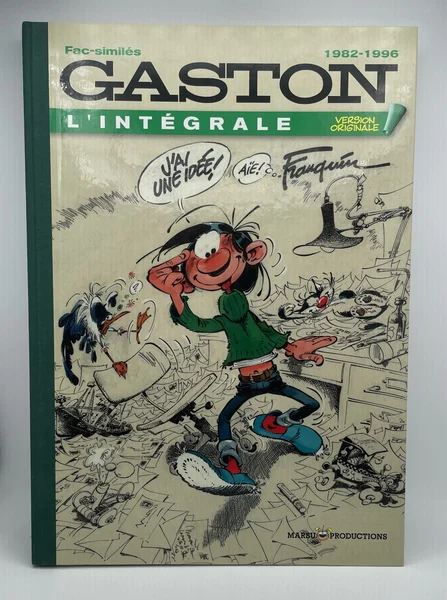 Gaston - L'intégrale Version Originale - T 16 - Gaston 1982-1996 - Franquin - Marsu Productions - BD franco-belge - Très bon état