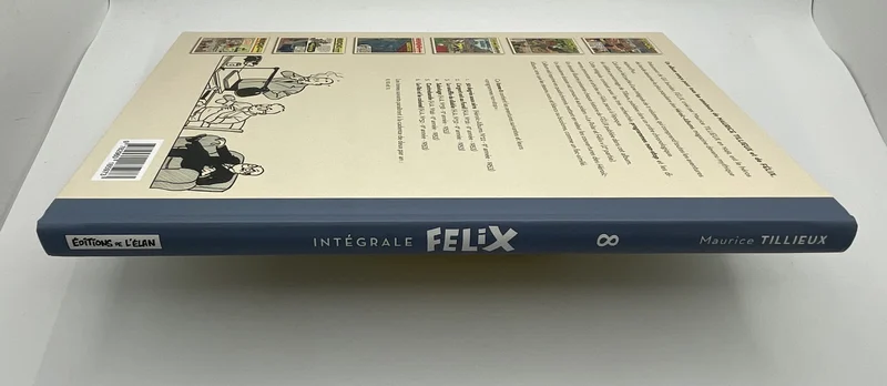 Félix - Intégrale - T 8- EO - Maurice Tillieux - Éditions de l'Élan - BD franco-belge - Très bon état