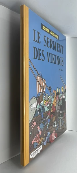 Johan et Pirlouit - TT - T 5 - Le serment des vikings - Peyo - Golden Creek Studio - BD franco-belge - Très bon état