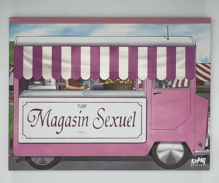 Magasin sexuel - TL - T1 - Turf - Khani - BD franco-belge - Très bon état