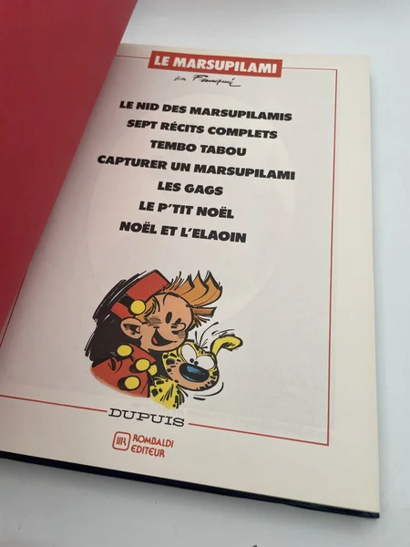Spirou et Fantasio - Intégrale Tout Franquin (T 1 à T 8) - André Franquin - Rombaldi - BD franco-belge - Très bon état