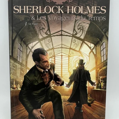 Sherlock Holmes & Les Voyageurs du temps - EO - T 1 - La Trame - Cordurié / Krstić-Laci - Soleil - BD franco-belge - Très bon état