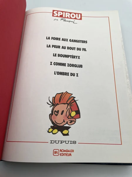 Spirou et Fantasio - Intégrale Tout Franquin (T 1 à T 8) - André Franquin - Rombaldi - BD franco-belge - Très bon état