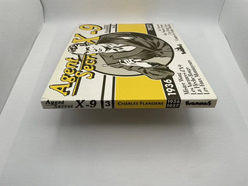 Agent Secret X-9 - Intégrale Vol. 3 (1936/1937) - Charles Flanders - Futuropolis - BD franco-belge - Très bon état