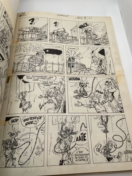Spirou et Fantasio - Le Prisonnier du Bouddha (Version Originale) - Franquin / Jidéhem / Greg - Marsu Productions - BD franco-belge - Très bon état