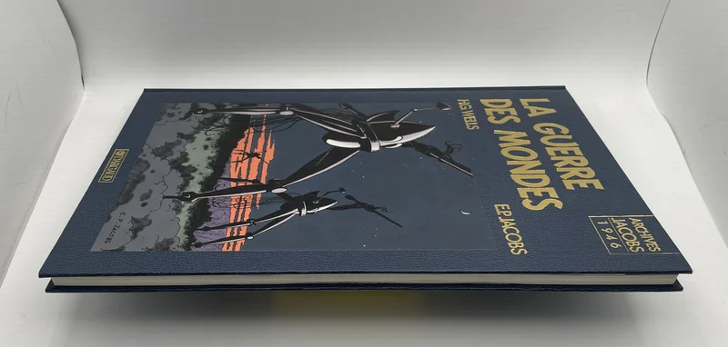 Archives Edgar P. Jacobs - TT - La Guerre des mondes - H.G. Wells / Edgar P. Jacobs - Éditions Blake et Mortimer - BD franco-belge - Très bon état