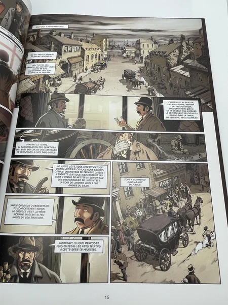 Van Helsing contre Jack l'Éventreur - EO - T 1 - Tu as vu le diable - Jacques Lamontagne / Siniša Radović - Soleil - BD franco-belge - Bon état
