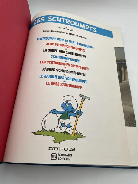 Les Schtroumpfs -  Les Schtroumpfs (T 1 à T 5) - Peyo - Rombaldi - BD franco-belge - Très bon état