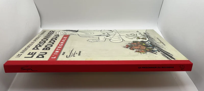 Spirou et Fantasio - Le Prisonnier du Bouddha (Version Originale) - Franquin / Jidéhem / Greg - Marsu Productions - BD franco-belge - Très bon état