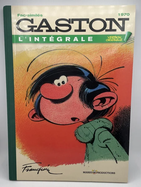 Gaston - 10 - Version originale 1970 - André Franquin - Marsu productions - BD franco-belge - Très bon état