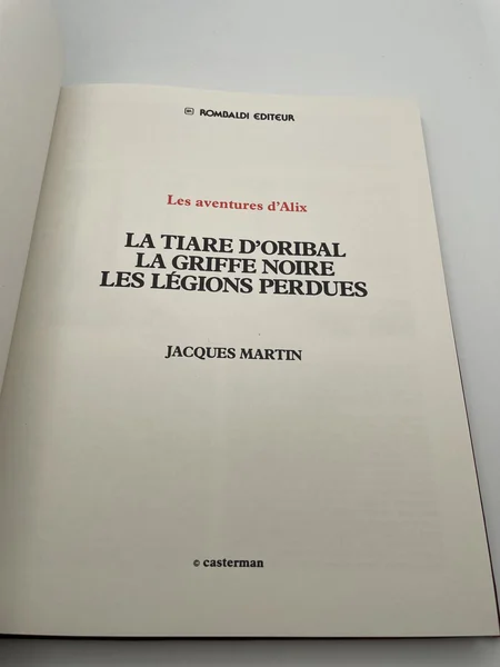 Alix - Jacques Martin - intégrale Rombaldi + médaille - BD franco-belge - Très bon état