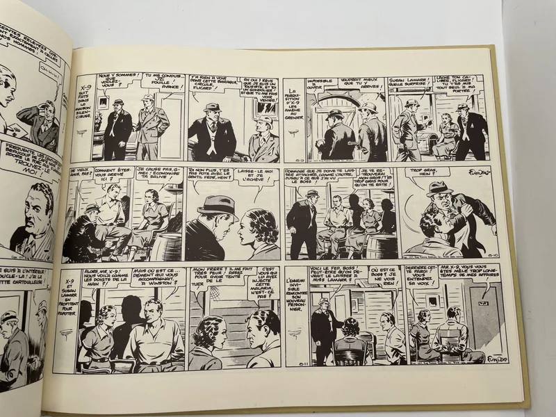 Agent secret X-9 - Intégrale Vol. 4 - 1937 - Charles Flanders - Futuropolis - BD franco-belge - Très bon état