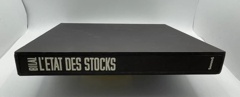 L'État des stocks - TT - T 1 - L'État des stocks - Bilal - Futuropolis - BD franco-belge - Très bon état