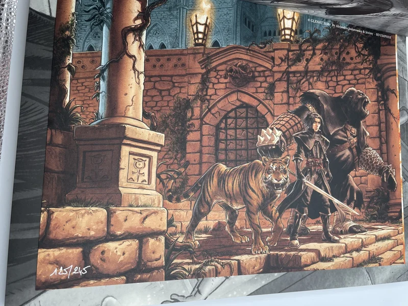 TL - Chevalier d’Heliopolis - Citrinitas œuvre au jaune - Jodorowsky - Jérémy - bd Empher - BD franco-belge - Très bon état