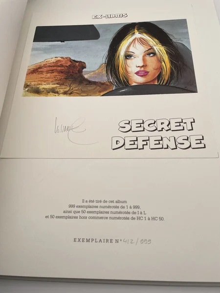 XIII - TL - secret defense - 14- Van Hamme - Vance - BD franco-belge - Très bon état