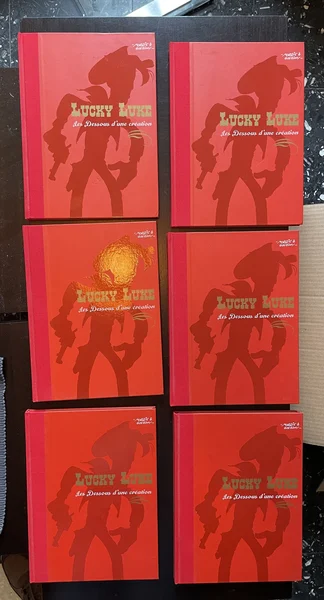 Lucky Luke - intégrale Atlas - 36/38 + ex-libris - Morris - BD franco-belge - Bon état