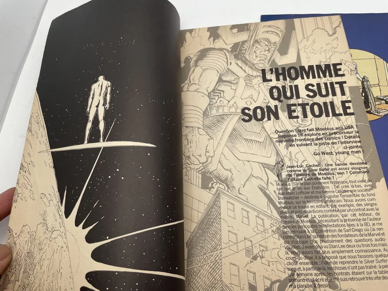 Le surfeur d’argent - EO - Parabole 1 et 2 - Moebius - Stan Lee - A Suivre - Comics - Très bon état