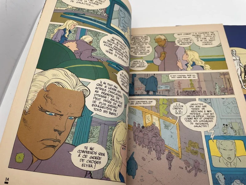 Le surfeur d’argent - EO - Parabole 1 et 2 - Moebius - Stan Lee - A Suivre - Comics - Très bon état