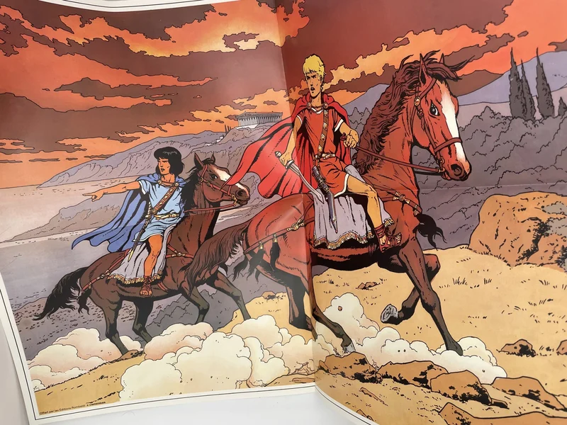 Alix - Jacques Martin - intégrale Rombaldi + médaille et posters - BD franco-belge - Très bon état