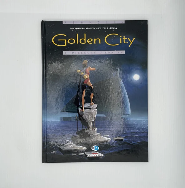 Golden city - 1 a 6 - EO - Pecqueur - Malfin - BD franco-belge - Très bon état