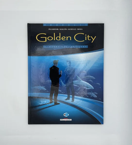 Golden city - 1 a 6 - EO - Pecqueur - Malfin - BD franco-belge - Très bon état