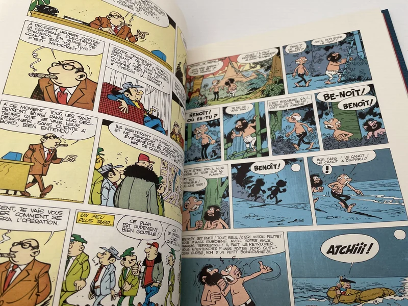 Benoît Brisefer - Intégrale Peyo - Rombaldi T9 + dessin Walthery - BD franco-belge - Très bon état