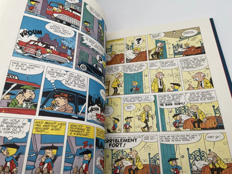 Benoît Brisefer - Intégrale Peyo - Rombaldi T9 + dessin Walthery - BD franco-belge - Très bon état