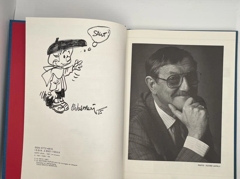 Benoît Brisefer - Intégrale Peyo - Rombaldi T9 + dessin Walthery - BD franco-belge - Très bon état