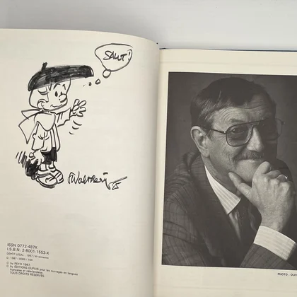 Benoît Brisefer - Intégrale Peyo - Rombaldi T9 + dessin Walthery - BD franco-belge - Très bon état